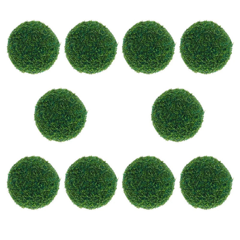 10 Pcs Miniature Green Decorative Balls For Fairy Garden And Diy Projects Green Plant