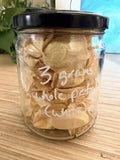 Real Whole Rose Petals | White | Dried | Premium (3 grams) ~ USA Dried Flower
