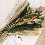 85Pcs Natural Dried Pampas Grass Reed Flower Bouquet Total Decor Wedding Party Pampas Grass