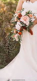 LingÕs Moment Wedding Bouquets Fall Sunset Terracota Bridal Bouquet