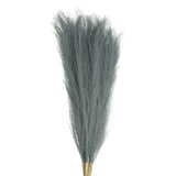 18Pcs Faux Pampas Grass,21" Fake Pampas for Wedding Decoration,Dark Gray Pampas Grass