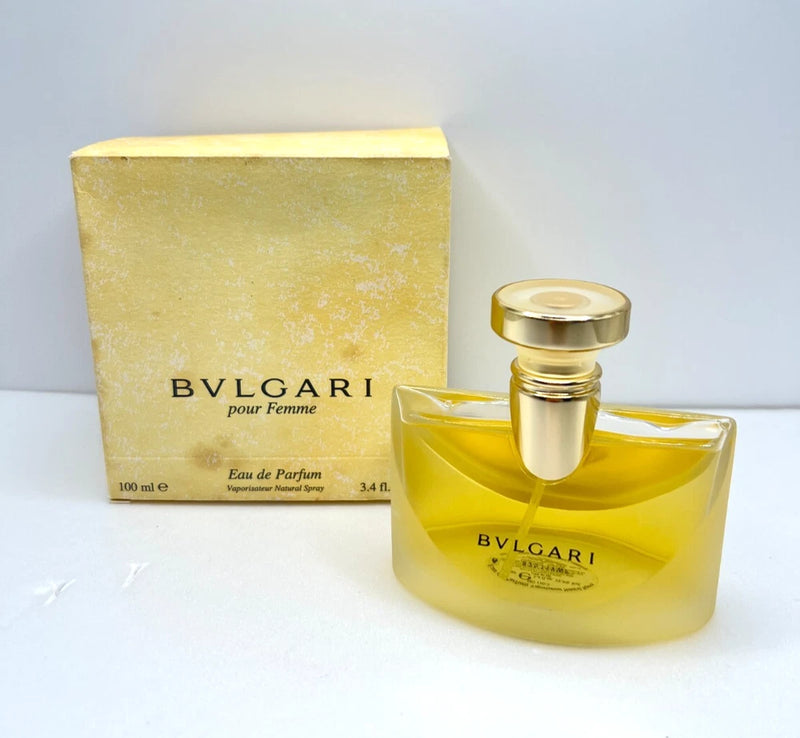BVLGARI Pour Femme Eau de Parfum 100ml 3.4 fl oz Spray Vintage Rare Discontinued EDP