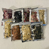New Dried Flowers Box Set Of 9 Packages In Pink Box Dried Flower