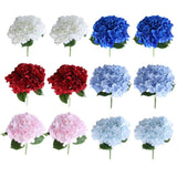 2 Pieces Flower Bouquet Fake Flower Centerpieces Real Touch Hydrangea