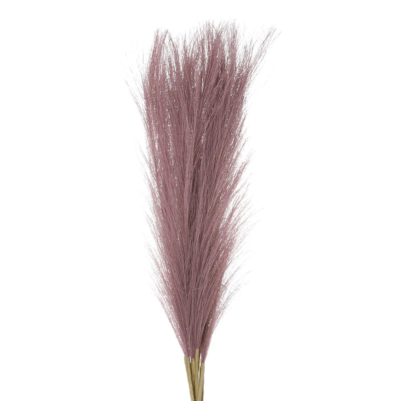 12Pcs Faux Pampas Grass,21" Fake Pampas for Wedding Decoration,Light Purple Pampas Grass