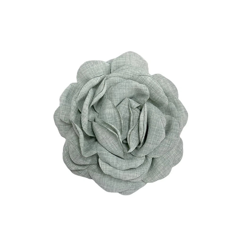 Dainty Fabric Peony Flower Brooches Pin Delicate Camellia Flower Brooch Classic Peony