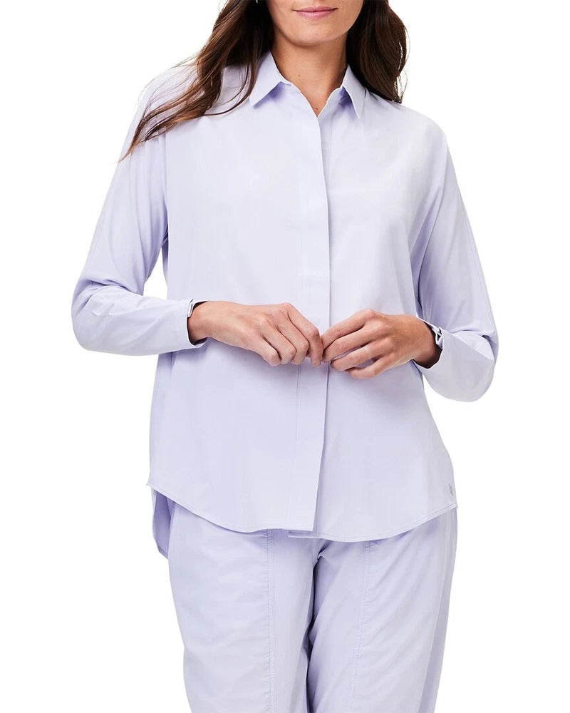 Nic+Zoe Tech Stretch Shirt Women's Roses