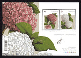 2016 Canada SC# 2896 Hydrangeas - Flowers - Souvenir Sheet Lot 148 M-NH Hydrangea