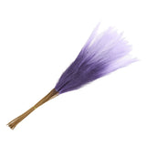 20Pcs Faux Pampas Grass,21"/55cm Fake Pampas Grass Decor,Gradual Purple Pampas Grass