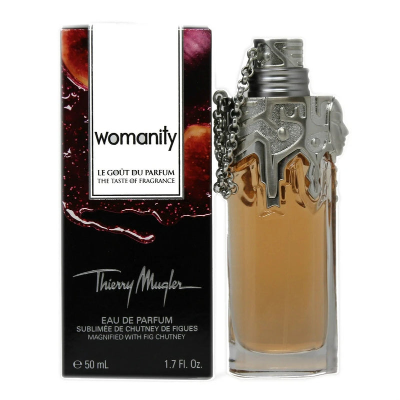 THIERRY MUGLER WOMANITY THE TASTE OF FRAGRANCE EAU DE PARFUM SPRAY 50ML NIB EDP