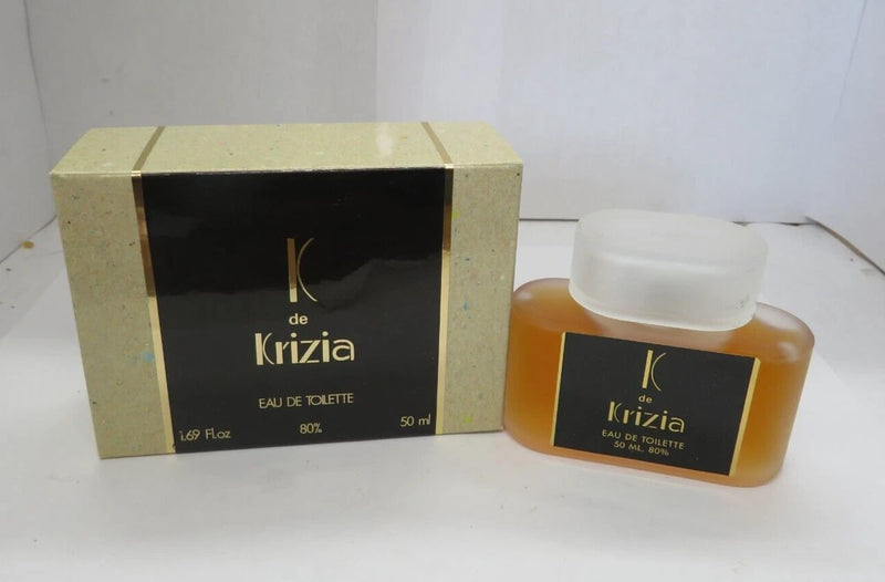 Krizia K de Krizia Eau De Toilette Splash 1.69 oz/50 ml VINTAGE Women EDT