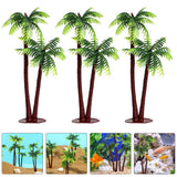 40 Pcs Miniature Palm Tree Simulation Coconut Artificial Coconuts Green Plant