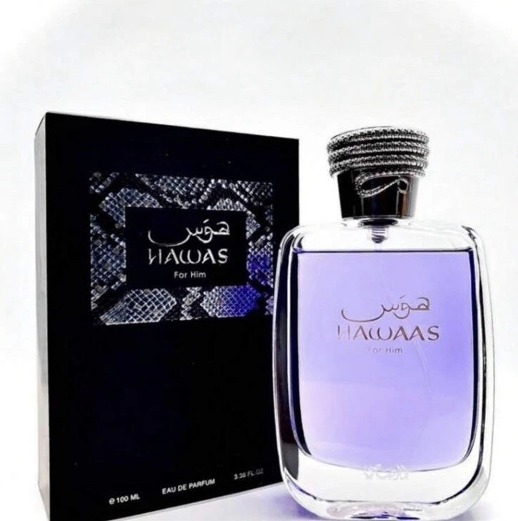 Rasasi Hawas For Him Eau de Parfum Spray 3.38 fl oz Citrus Fragrance EDP
