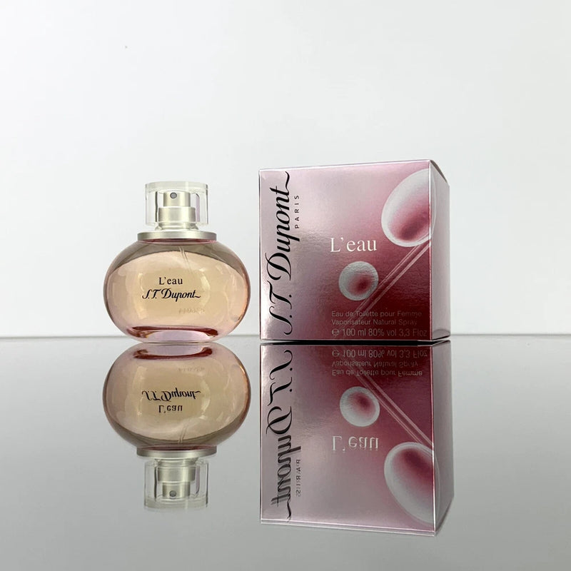 S.T. DUPONT L'EAU Pour Femme for Women 3.3oz EDT Spray DISCONTINUED (BE41 EDT