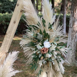 Natural Pampas & Berry Dried Flower Arrangement Ð DIY Boho Arch Decor Ð Handm... Pampas Grass