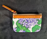 Dooney and Bourke Small Hydrangea Coin Purse Hydrangea