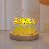 Sunflowers Flower Lamp LED Sunflower Night Light Decorative Table Desk Lamp Sunflower