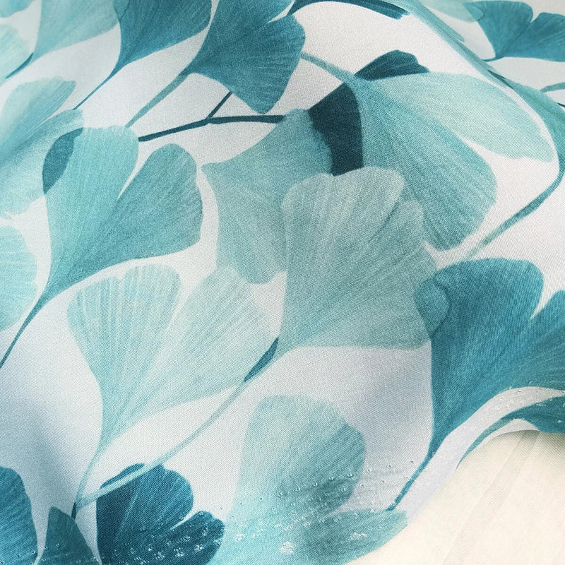 55'' Wide By Yards Floral Rayon Material Soft Viscose Fabric For Dress Children Flowering Plants