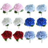 2x Real Touch Hydrangea Flower Flower Bouquet Table Centerpieces Flower Hydrangea