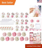 Flower Soaps Wedding Party Favors Hydrangea Mini Soaps Gift Sets 24pcs Hydrangea