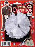 Gangster Carnation Flower 20's Mob Fancy Dress Up Halloween Costume Accessory Carnation