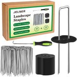 Garden Stakes,Tent Stakes Landscaping Fabric SOD Pins for Weed Fabric Barrier Garden Plants