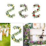 Artificial Peony Garland Artificial Vine DIY Butterfly Decorations Simulation Peony