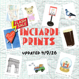 NEW & CHEAPEST Ð Anastasia Inciardi Mini Prints (Grand Central + NYC) Free Ship! Bouquet