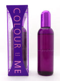 Colour Me PURPLE FEMME by Milton-Lloyd 3.4 oz. EDP Spray New in Sealed Box EDP