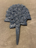 Ceramic Blue Hydrangea Floral Ground Marker Made In Italy Charming Hydrangea