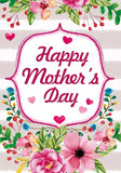 Happy Mother's Day Carnation Flowers Decoration House Flag Outdoor Yard Flag ... Carnation
