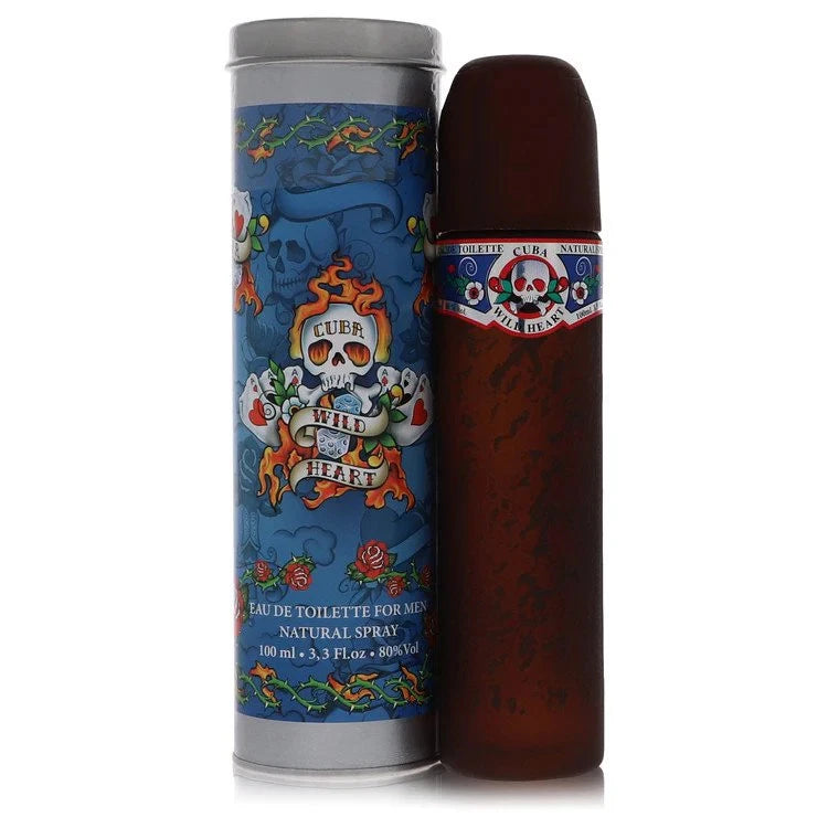 Cuba Wild Heart by Fragluxe Eau De Toilette Spray 3.4 oz for Men EDT