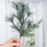 Package of 4 Artificial Pine and Cedar 13" Floral Picks Green Plant