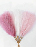 33pcs Artificial Pampas Grass,Artificial Plant,Bohemian Style Decoration,Home De Pampas Grass