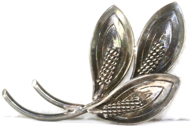 VTG STERLING SILVER AARE & KROGH DENMARK CALLA LILY FLOWER PIN Lily