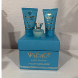 Versace Dylan Turquoise EDT 5ml & Bath Gel 25ml & Body Lotion 25ml Set EDT