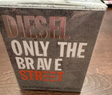 Diesel Only The Brave Street 1.7 Fl Ounces / 35ml New In Box! EDT