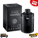 AZZARO THE MOST WANTED EAU DE PARFUM INTENSE SPRAY FOR MEN 3.4 FL OZ EDP