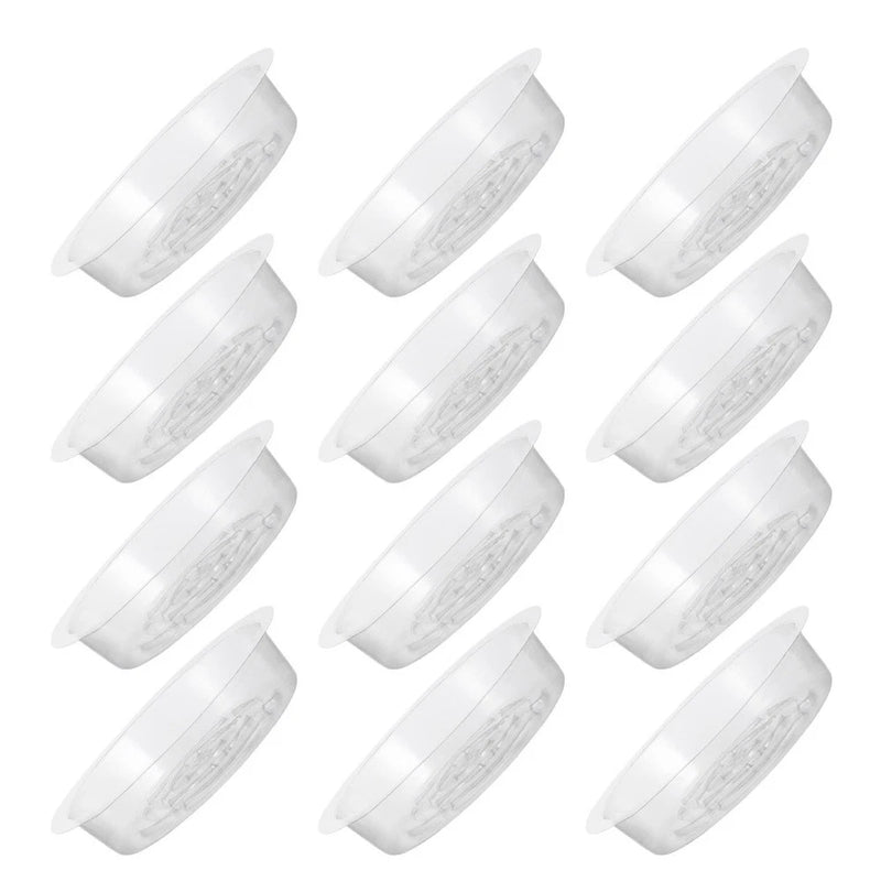 60 Pcs Gardening Tray Flower Pot Base for Drainage Drip Pan Indoor Plants Garden Plants