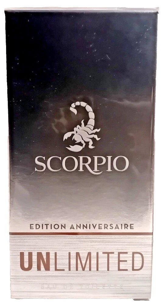 Eau de Toilette SCORPIO UNLIMITED edt SPRAY 75ml/2.5 Fl.oz new in sealed box EDT