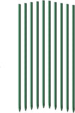 EcoStake 3/8''Dia Garden Solid Stakes Durable Fiberglass Plant Support for Climb Garden Plants