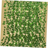 Ivy Fake Vines for Room Decor 12 Pack 86 FT Artificial Plant Green-12 Light Green Plant