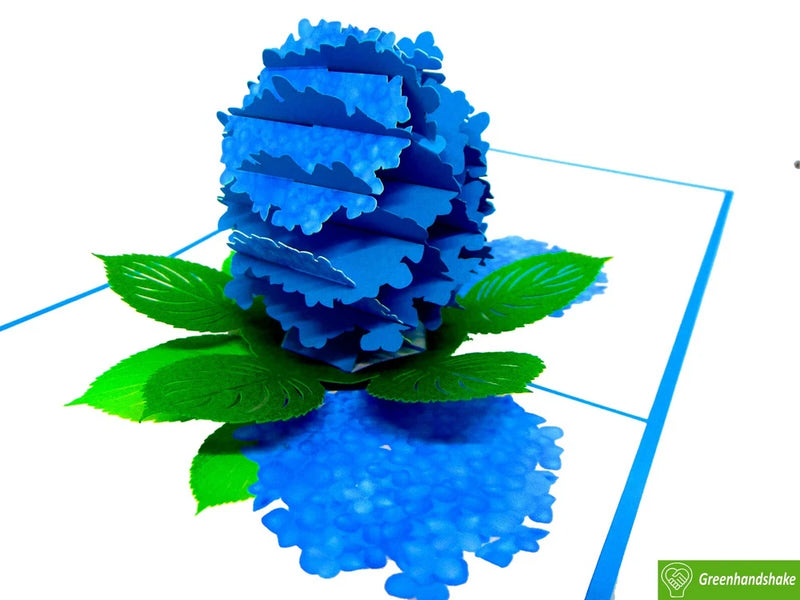 Hydrangea, 3D Popup Greeting Cards for all occasion Hydrangea
