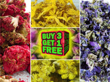 64+ Types Of Flowers & Petals - 10g - 50g, Dried Flowers, Dried Petals, Craft, Sunflower