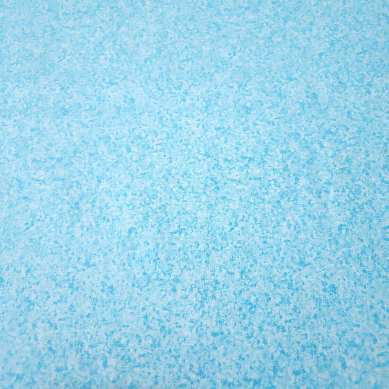Color Blends BTY Quilting Treasures Aqua Blue Blender Flowering Plants