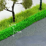 4/8/12/16 Pcs Long Shrub Strips Grasses HO/OO Scale Fence Garden Outdoor Plant Green Plant