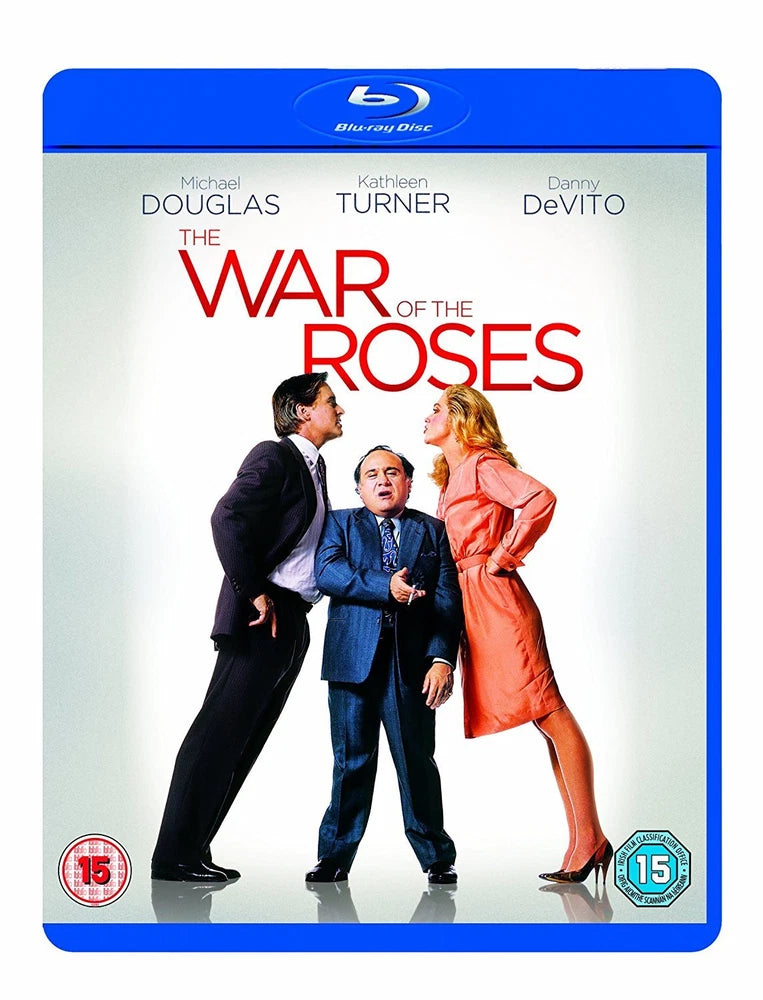 War of the Roses Blu-ray case cover with title and cast