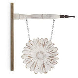 Whitewashed Daisy Flower Arrow Replacement Sign Daisies