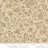 Sacre Bleu Pearl Jardinage Florals by French General for Moda 1/2 Yd Flowering Plants