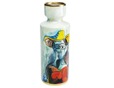 Deco Graffiti Art Porcelain Vase Flower Pampas Grass Home Decor Interior Accent Pampas Grass